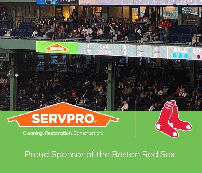 SERVPRO proud sponsors of the Boston Red Sox