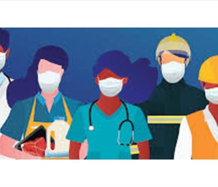 Illustration of Frontline Workers